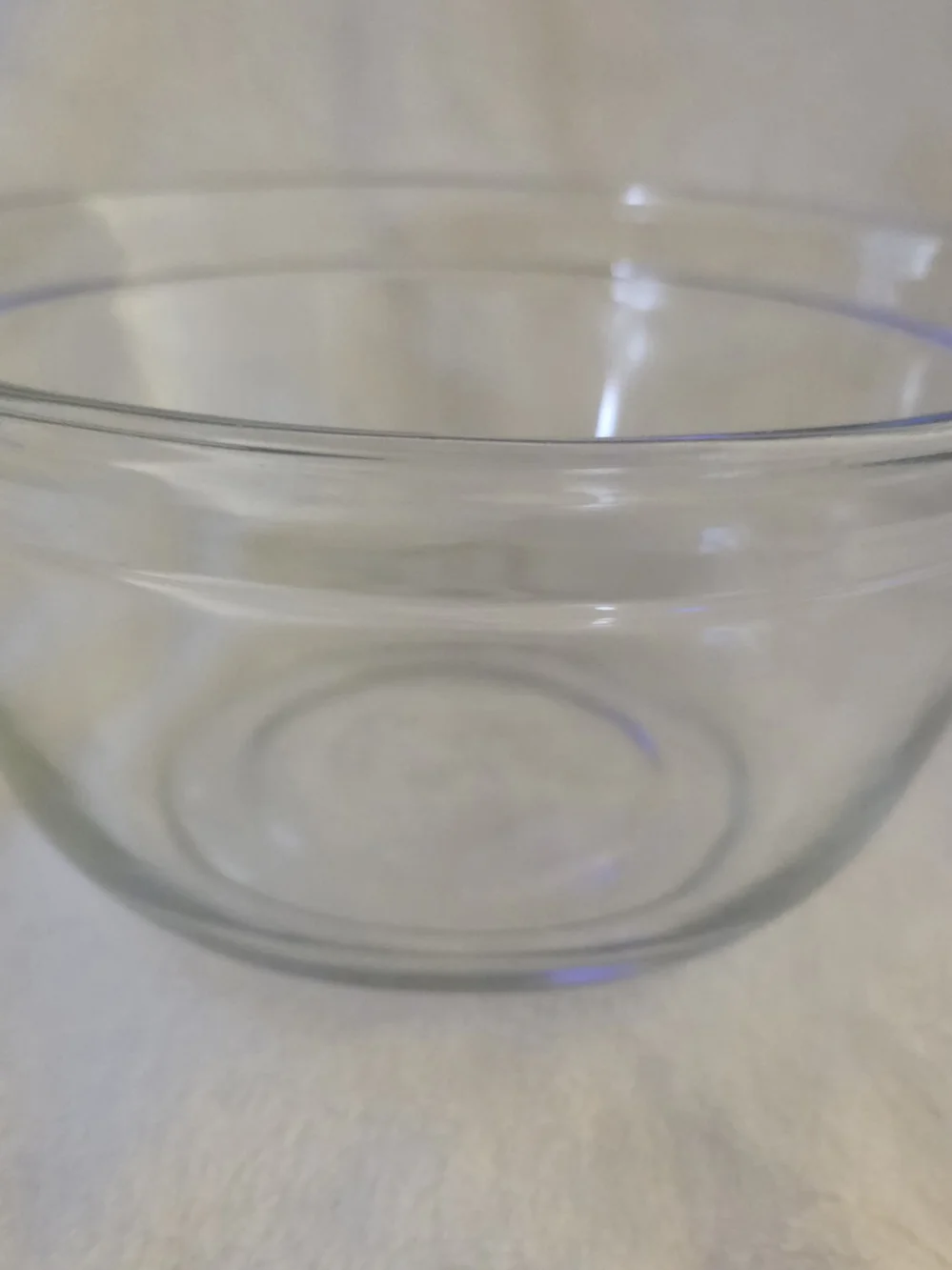 Anchor Hocking Clear Glass Mixing Bowl - Transparent Glass